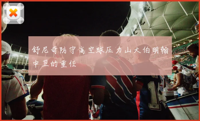 舒尼奇防守高空球压力山大伯明翰中卫的重任