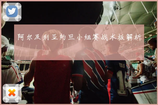 阿尔及利亚约旦小组赛战术板解析