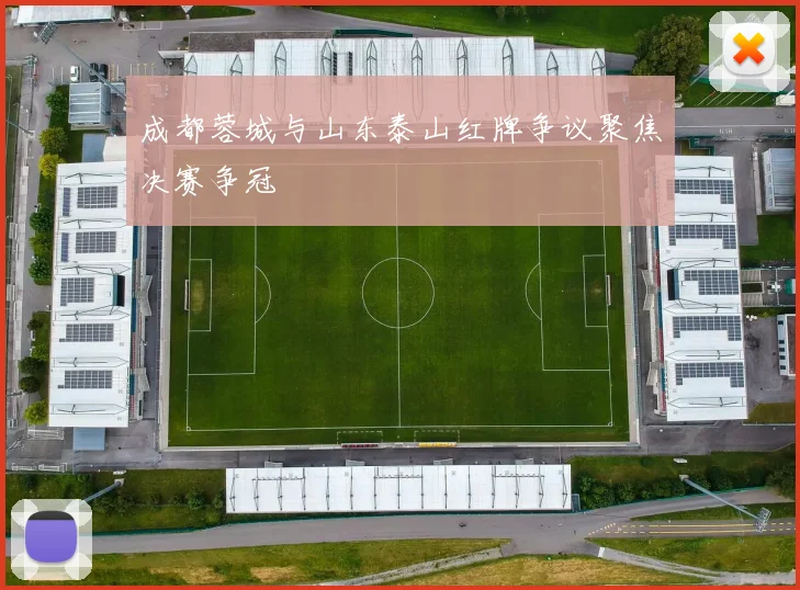成都蓉城与山东泰山红牌争议聚焦决赛争冠